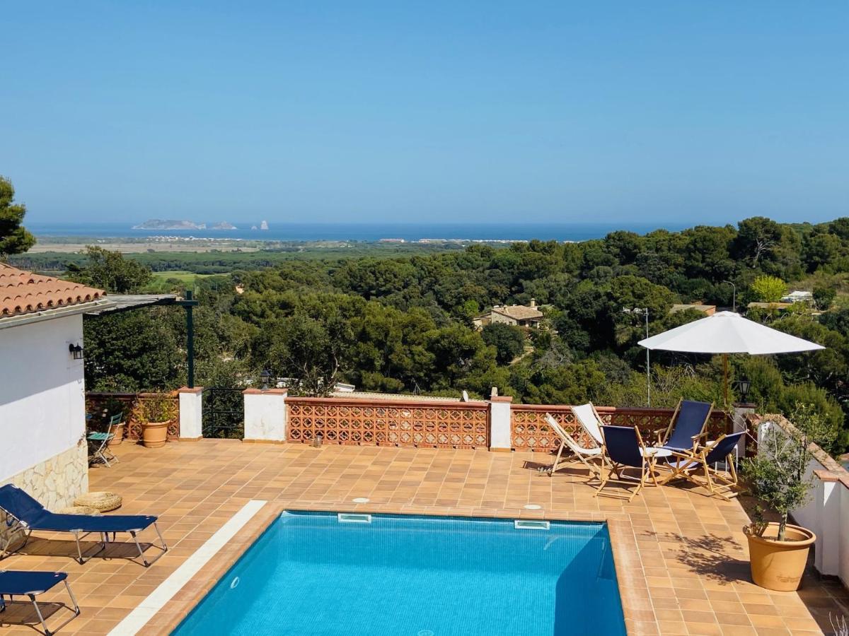 Jolie Villa Vue Mer - 100Km Au Nord De Barcelone - Pals Exterior foto